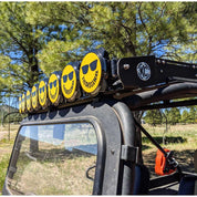 KC HiLiTES Gravity Titan/Pro6 6" Smiley Face Cover 5114