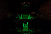 Seizmik Halo-RA LED Rearview Mirror with Cast Aluminum Bezel For Can-Am Defender