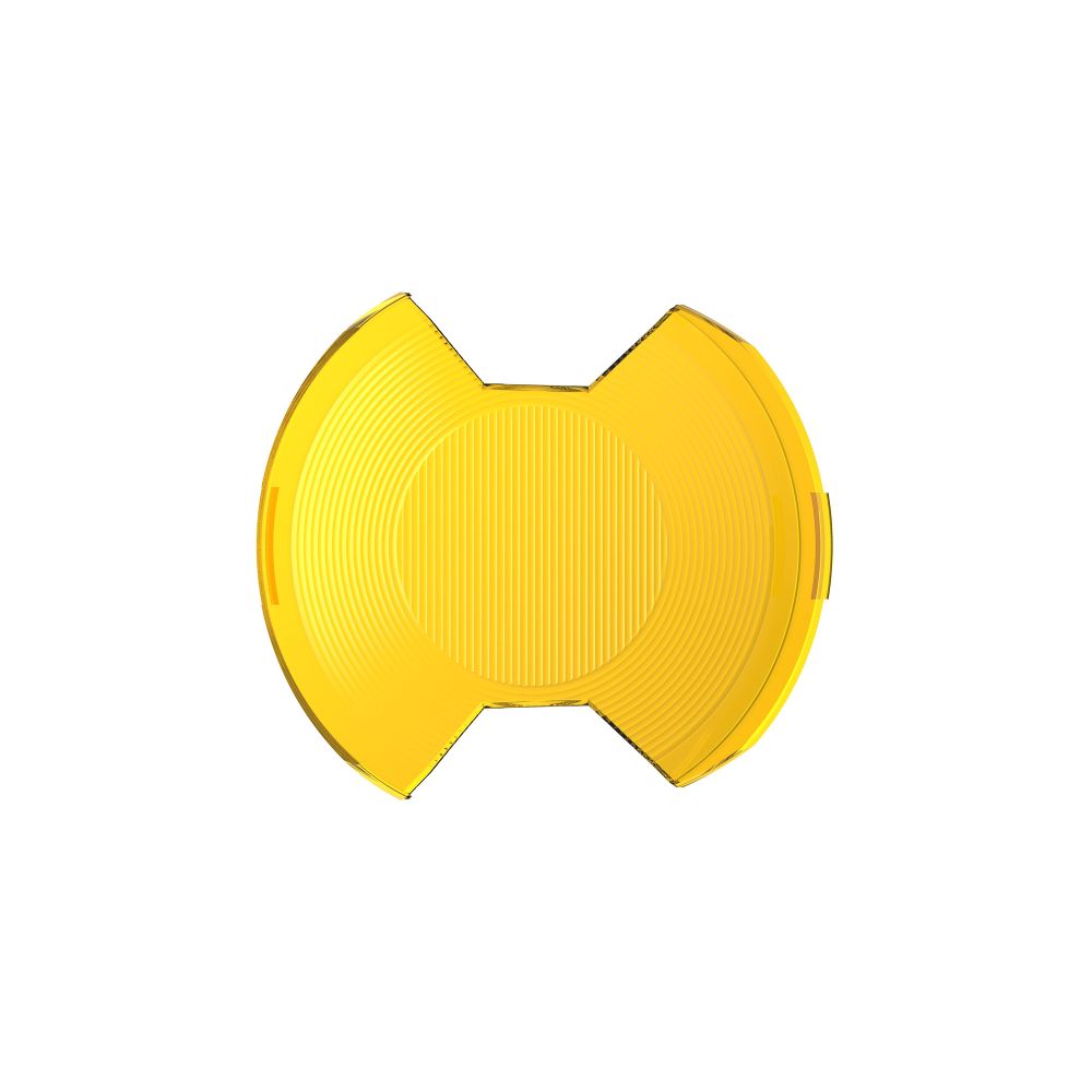 KC HiLiTES SlimLite 6" Light Shield - SAE Driving Beam - Selective Yellow 5121