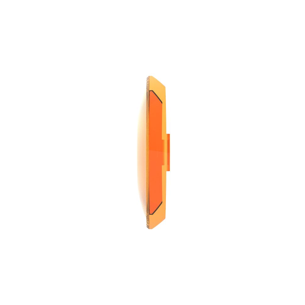 KC HiLiTES SlimLite 6" Light Shield - Spread Beam - Amber 5122