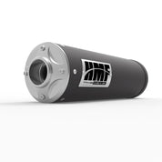 HMF Muffler Can-Am Outlander XMR 11-12 Gun Metal Titan-QS Slip On Exhaust Billet End Cap