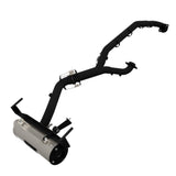 Silenciador HMF Sistema completo Titan QS Escape Tapa de extremo opaca de acero inoxidable para Can-Am Outlander 1000/850 2025-2026 514654637493