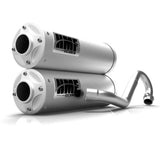 HMF Muffler Can-Am Maverick Turbo 15-17 Stainless Titan-QS Dual 3/4 Exhaust Billet End Cap