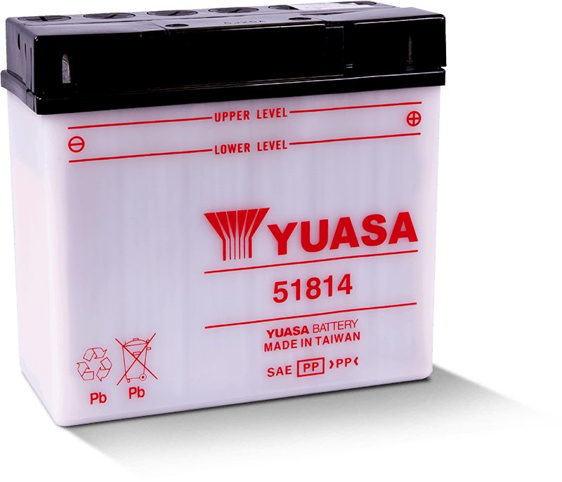 Yuasa Conventional 51814 12 Volt Battery YUAM2219B