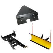 Denali Black UTV Snow Plow Kit For Can-Am Commander 1000 4X4 2010-2020