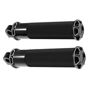 Arlen Ness Beveled Black Fusion Male Mount Foot Pegs for Harley or Metric New