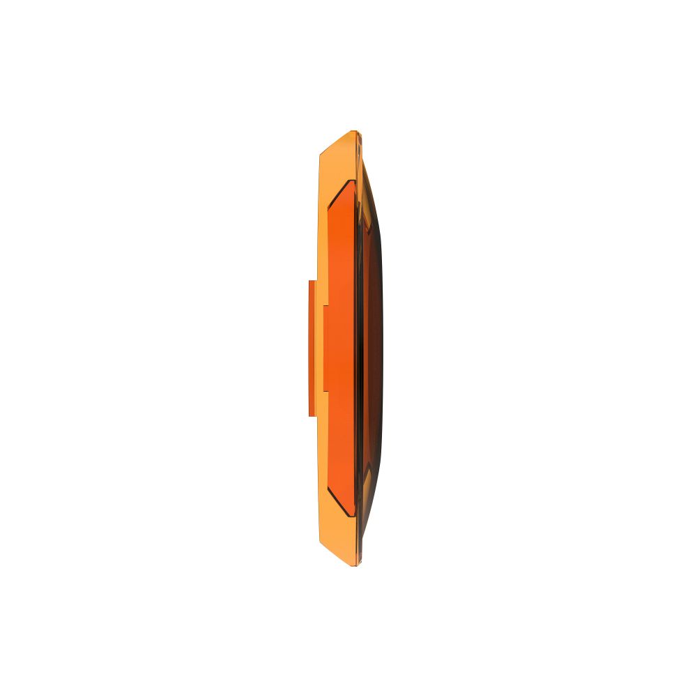 KC HiLiTES SlimLite 8" LED - Light Shield - Amber 5208