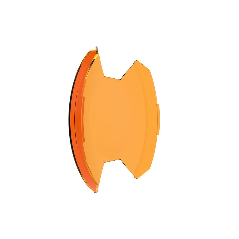 KC HiLiTES SlimLite 8" LED - Light Shield - Amber 5208