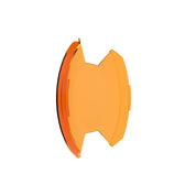 KC HiLiTES SlimLite 8" LED - Light Shield - Amber 5208