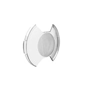 KC HiLiTES SlimLite 8" LED - Light Shield - SAE Driving - Clear 5209