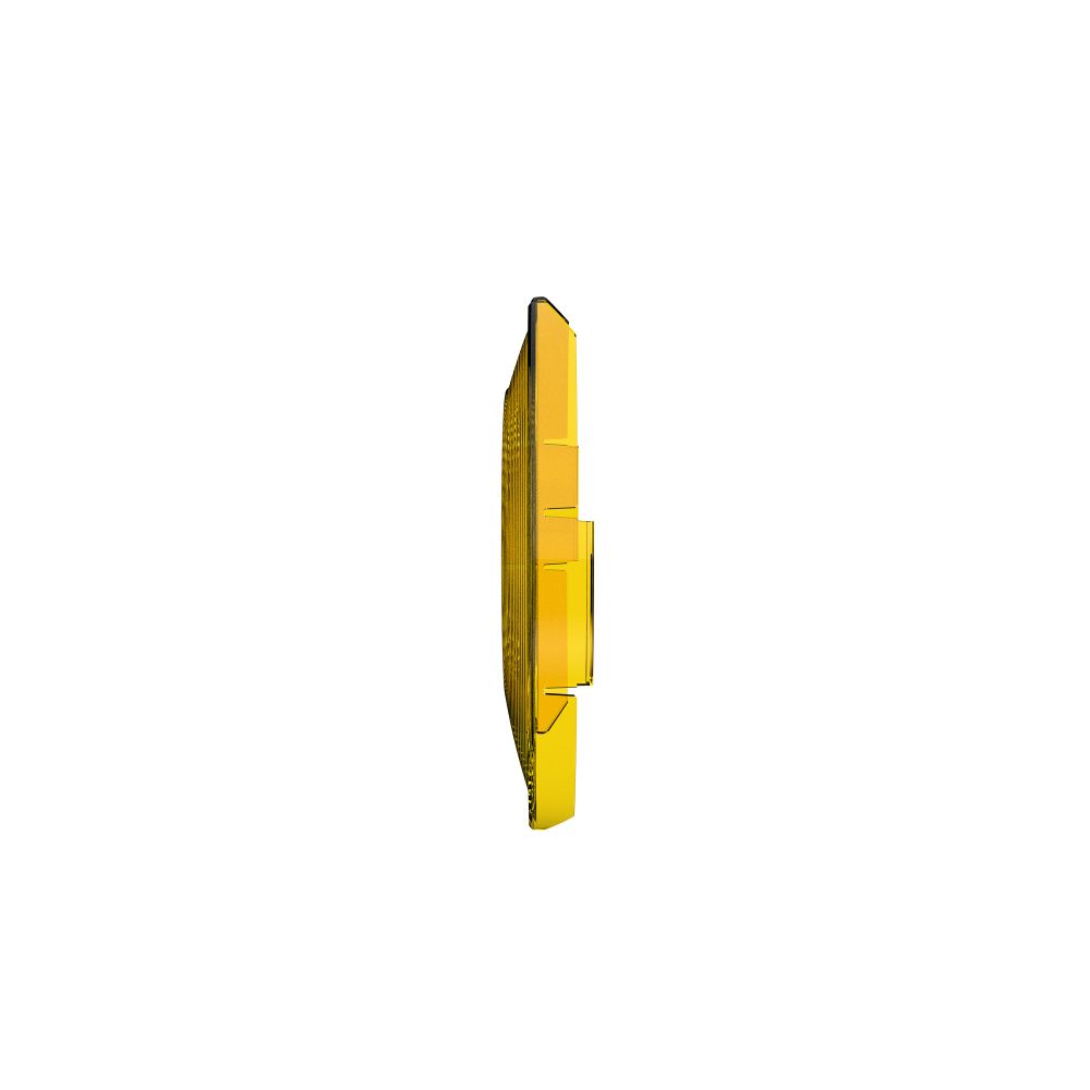 KC HiLiTES SlimLite 8" LED - Light Shield - SAE Driving - Selective Yellow 5210