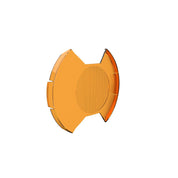 KC HiLiTES SlimLite 8" LED - Light Shield - Driving - Amber 5211
