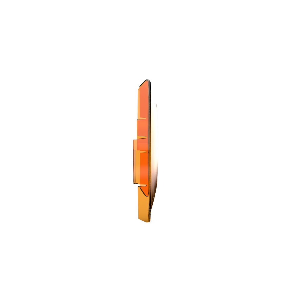 KC HiLiTES SlimLite 8" LED - Light Shield - Driving - Amber 5211
