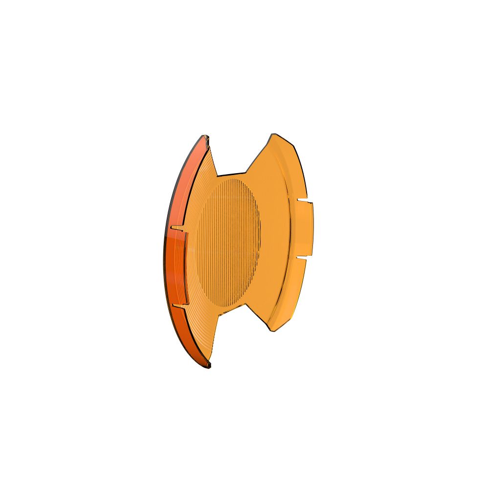 KC HiLiTES SlimLite 8" LED - Light Shield - Driving - Amber 5211