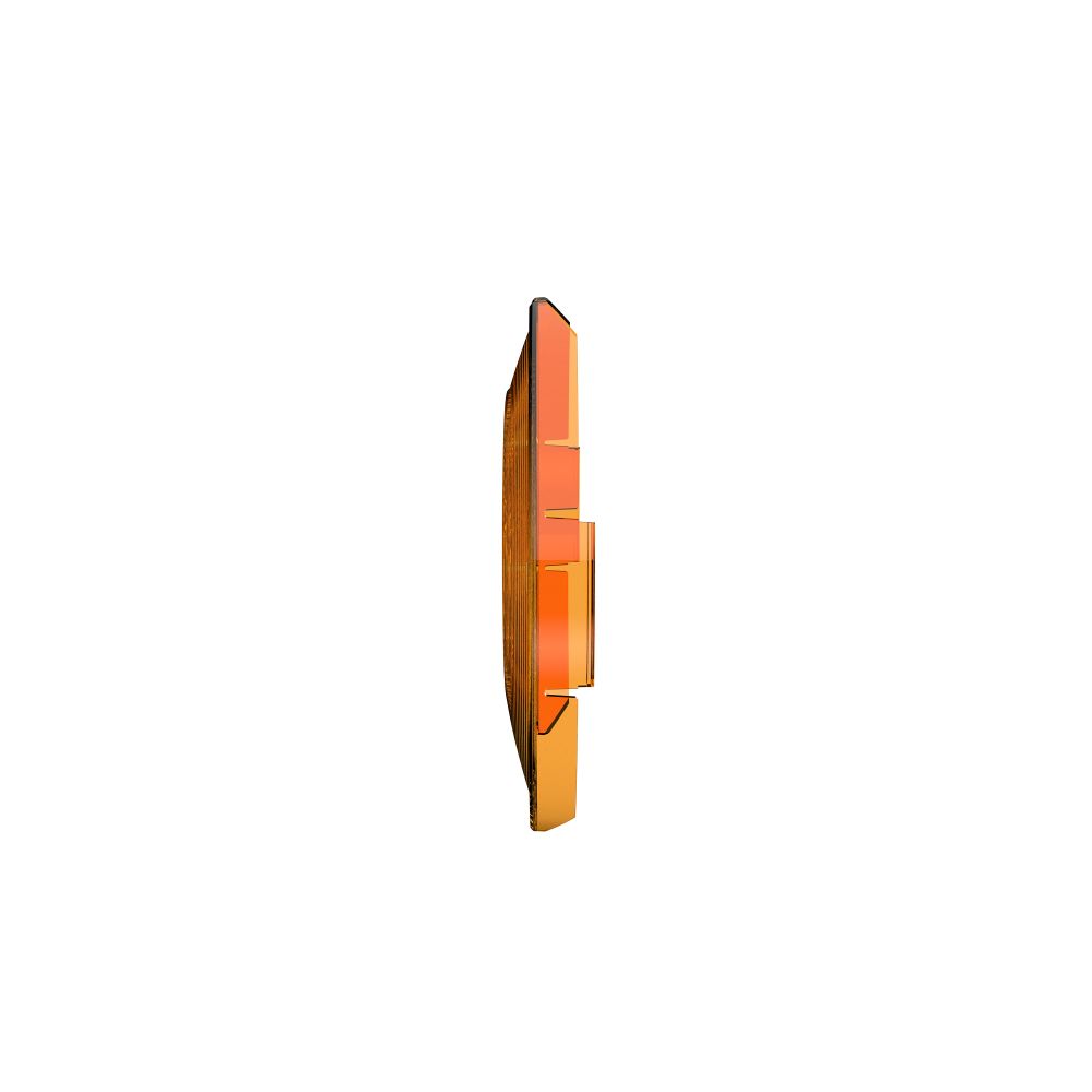 KC HiLiTES SlimLite 8" LED - Light Shield - Driving - Amber 5211