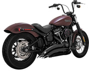 Vance And Hines Big Radius 2-Into-2 Black With Fuelpak FP4