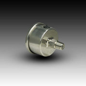 Intellitronix Fuel Pressure Analog Gauge 15 PSI - Silver/Blue