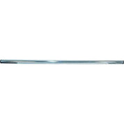 Emgo - 07-12567 - 1in. Street Broomstick Handlebar, Chrome