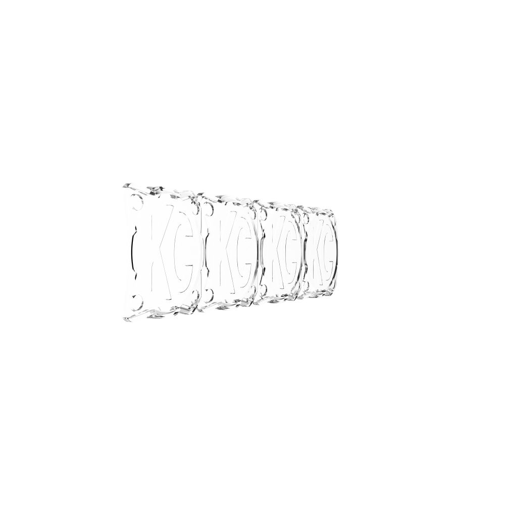 KC HiLiTES FLEX ERA LED Light Bar - 10" Light Shield - Clear 5332