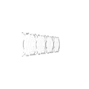 KC HiLiTES FLEX ERA LED Light Bar - 10" Light Shield - Clear 5332