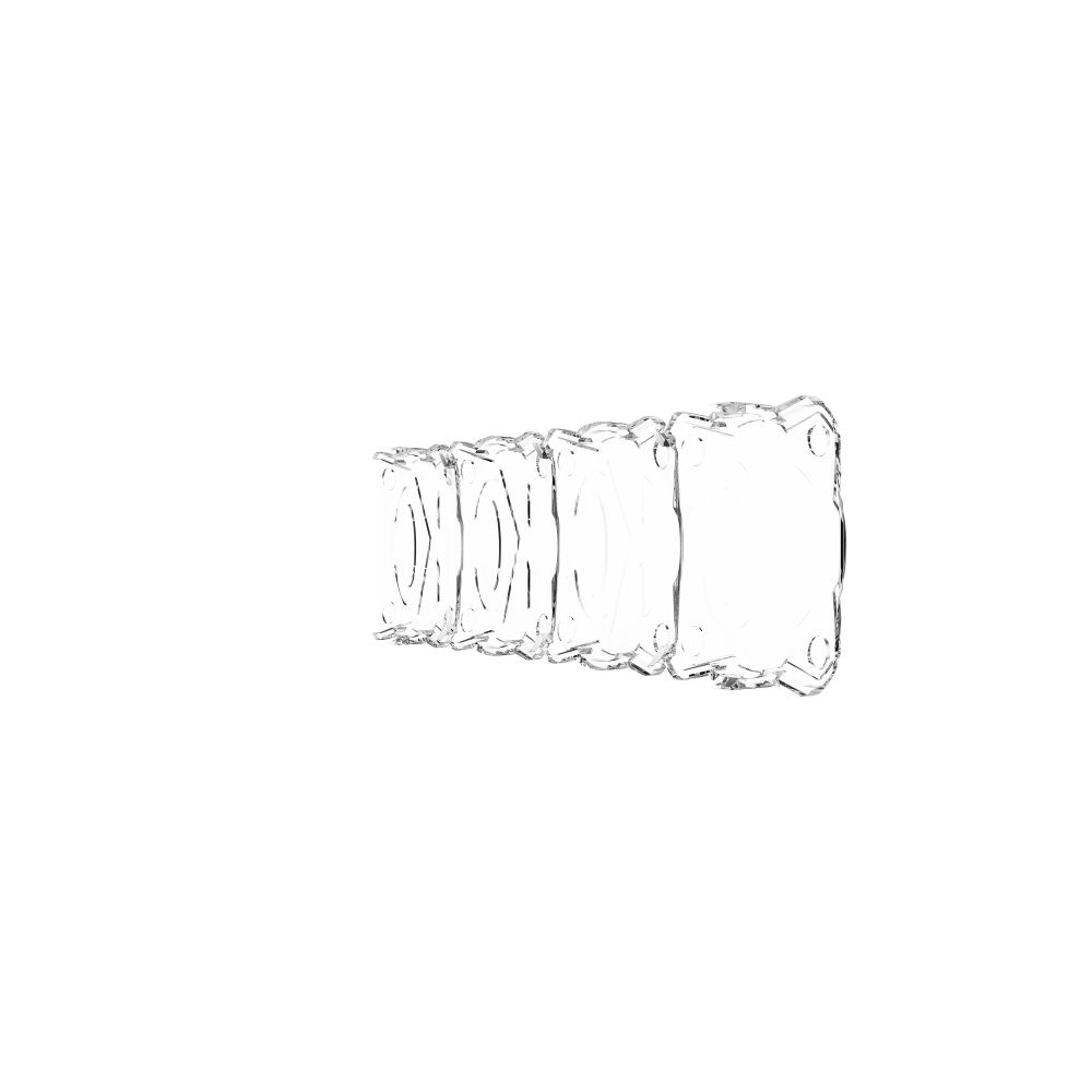 KC HiLiTES FLEX ERA LED Light Bar - 10" Light Shield - Clear 5332