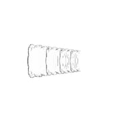 KC HiLiTES FLEX ERA LED Light Bar - 10" Light Shield - Clear 5332