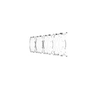 KC HiLiTES FLEX ERA LED Light Bar - 10" Light Shield - Clear 5332