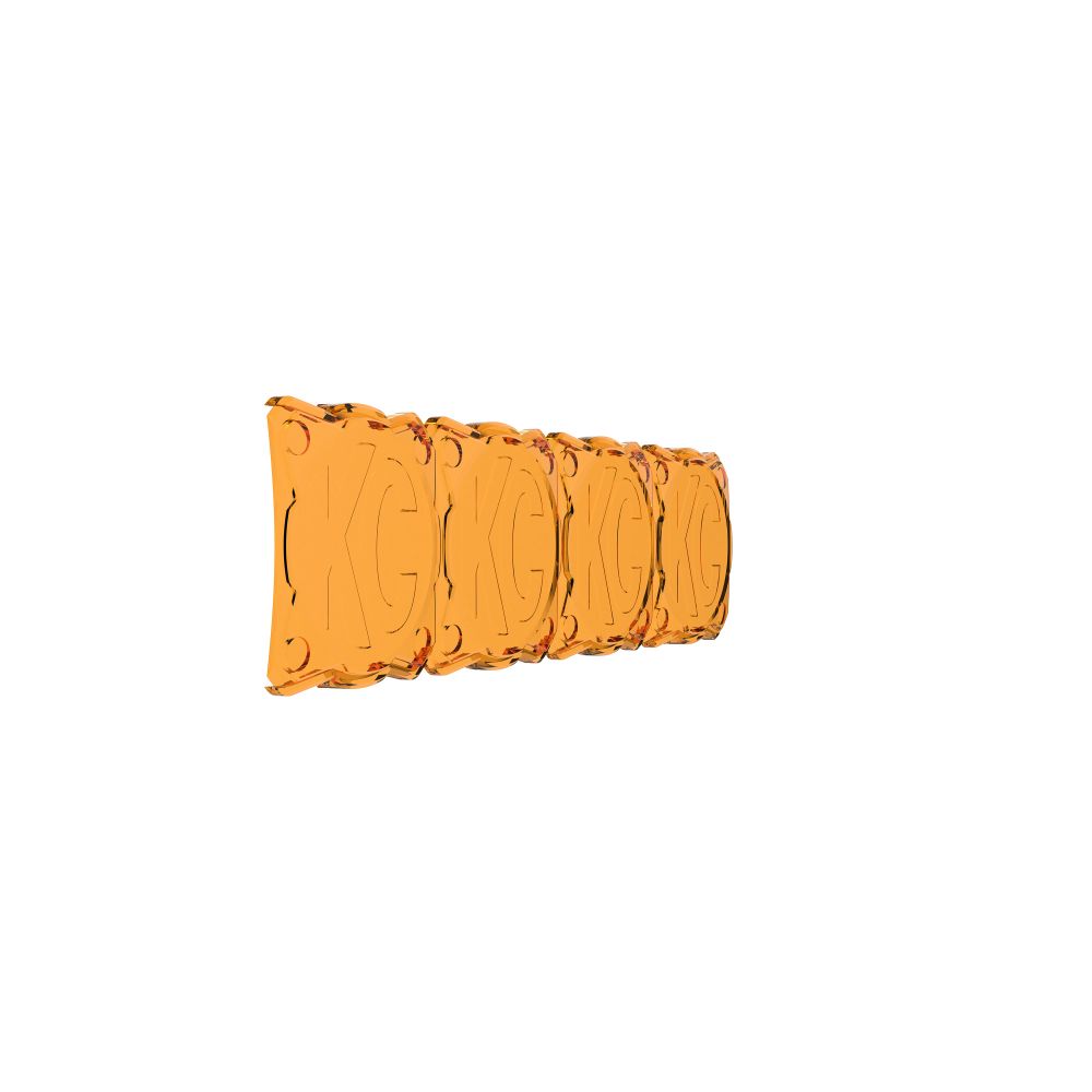 KC HiLiTES FLEX ERA LED Light Bar - 10" Light Shield - Amber 5333