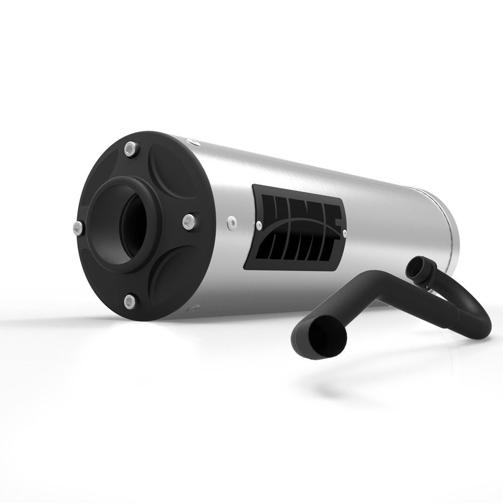 HMF Muffler Polaris RZR 800 4 10 Stainless Titan-QS Full System Exhaust Blackout End Cap