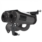 HMF Muffler Polaris RZR Pro R 22-24 Gun Metal Titan-QS Dual Slip On Exhaust