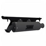 HMF Muffler Polaris RZR XP/4 1000 24-25 Gun Metal Titan-QS Slip On Exhaust Blackout End Cap