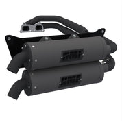 HMF Muffler Polaris RZR XP/4 1000 24-25 Gun Metal Titan-QS Dual Full System Exhaust