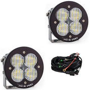 Baja Designs Auxiliary LED Light Pod Pair XL-R Pro Series Wide Cornering Pattern Clear Lens Universal 537805