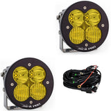 Baja Designs Auxiliary LED Light Pod Pair XL-R Pro Series Driving/Combo Pattern Baja Amber Lens Universal 537813