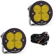 Baja Designs Auxiliary LED Light Pod Pair XL-R Pro Series Wide Cornering Pattern Baja Amber Lens Universal 537815