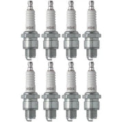 Set of 8 NGK Standard Spark Plugs for Kawasaki B8S 1966-1965 Engine 150cc