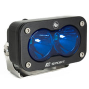 Baja Designs Auxiliary LED Light Pod Each S2 Sport Series Spot Pattern Blue Lens Universal 540001BL
