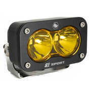 Baja Designs Auxiliary LED Light Pod Each S2 Sport Series Spot Pattern Baja Amber Lens Universal 540011
