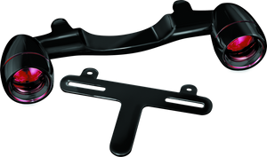 Kuryakyn Gloss Black Bullet Light Rear Turn Signal Bar 5405