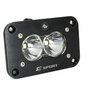 Baja Designs Auxiliary LED Light Pod Each Black Flush Mount S2 Sport Series Spot Pattern Clear Lens Universal 541001