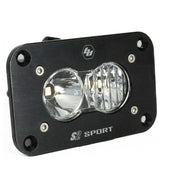 Baja Designs Auxiliary LED Light Pod Each Black Flush Mount S2 Sport Series Driving/Combo Pattern Clear Lens Universal 541003