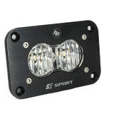 Baja Designs Auxiliary LED Light Pod Each Black Flush Mount S2 Sport Series Wide Cornering Pattern Clear Lens Universal 541005