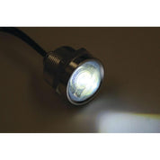 Letric Lighting Royal Flush Mount G2 LED 3-Wire, 1", Polished/White/Amber
