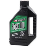 Maxima Racing Oil Performance Motorcycle Suspension Fork Oil 5W 16 oz 54916