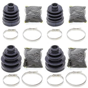 Complete Front Inner & Outer CV Boot Repair Kit for Honda TRX400FA 2004-2007