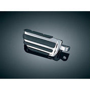 Kuryakyn Chrome Rubber Pilot Footpeg Driver Cruise Pegs Male Mount Pair Harley