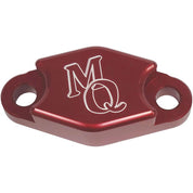 Modquad Parking Brake Block-Off Plate Red