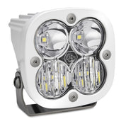 Baja Designs Auxiliary LED Light Pod Each White Frame Squadron Sport Series Driving/Combo Pattern Clear Lens Universal 550003WT