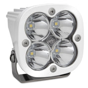 Baja Designs Auxiliary LED Light Pod Each White Frame Squadron Sport Series Work/Scene Pattern Clear Lens Universal 550006WT