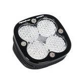 Baja Designs Auxiliary LED Light Pod Each Black Flush Mount Squadron Sport Series Work/Scene Pattern Clear Lens Universal 552006